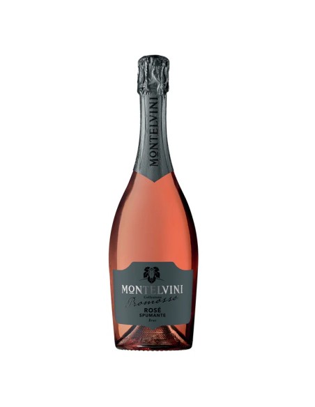 MONTELVINI PROMOTED SPUMANTE ROSE' BRUT - LT 0.75