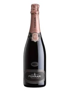 FERRARI PERLE' ROSE' BRUT SPARKLING WINE - LT 0.75