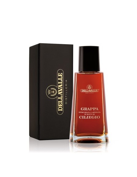GRAPPA DELLA VALLE AFFINATA IN BOTTI DI CILIEGIO - CL 70