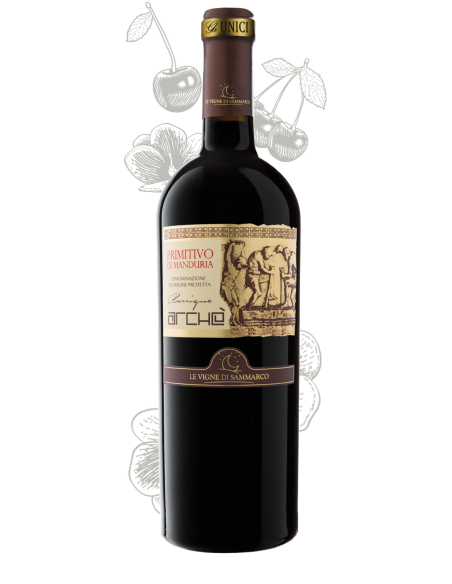 SAMMARCO ARCHE' VINEYARDS PRIMITIVO DI MANDURIA DOP - LT 0.75