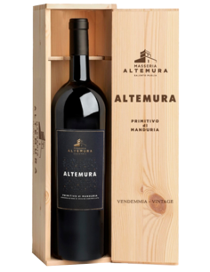 ALTEMURA PRIMITIVO DI MANDURIA MAGNUM WOODEN BOX - LT 1.5