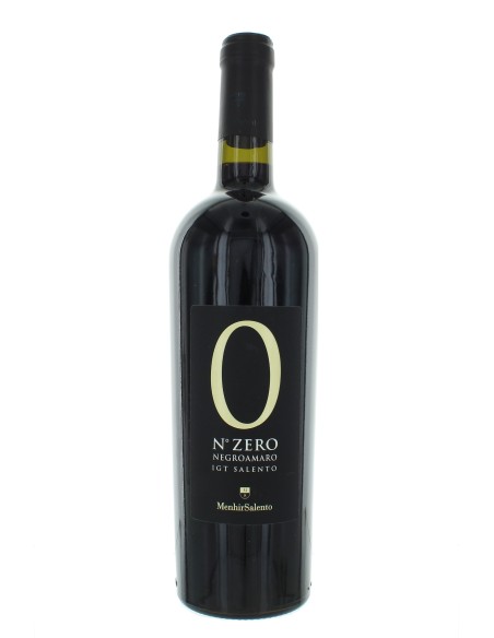 MENHIR N° ZERO NEGROAMARO SALENTO IGT - LT 0.75