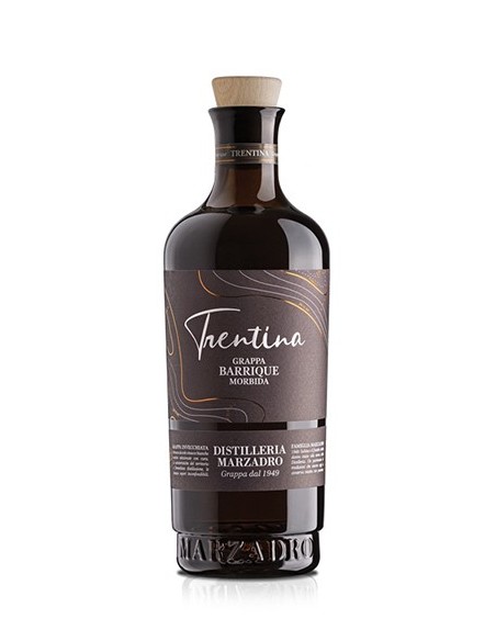 DISTILLERY MARZADRO TRENTINA GRAPPA MORBIDA BARRIQUE - CL 70