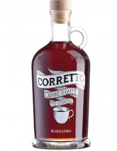 DISTILLERY MARZADRO CORRETTO COFFEE LIQUEUR IN GRAPPA - CL 70