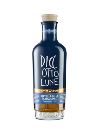 DISTILLERIA MARZADRO  GRAPPA 18 LUNE RISERVA BOTTE WHISKY - CL 70