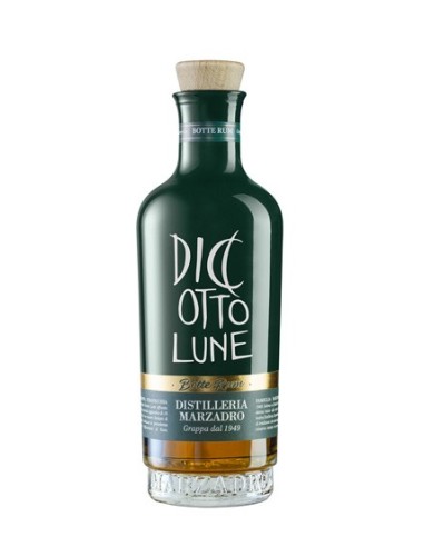 DISTILLERY MARZADRO GRAPPA 18 LUNE RISERVA BARREL RUM - CL 70