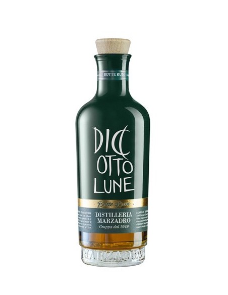 DISTILLERIA MARZADRO  GRAPPA 18 LUNE RISERVA BOTTE RUM - CL 70