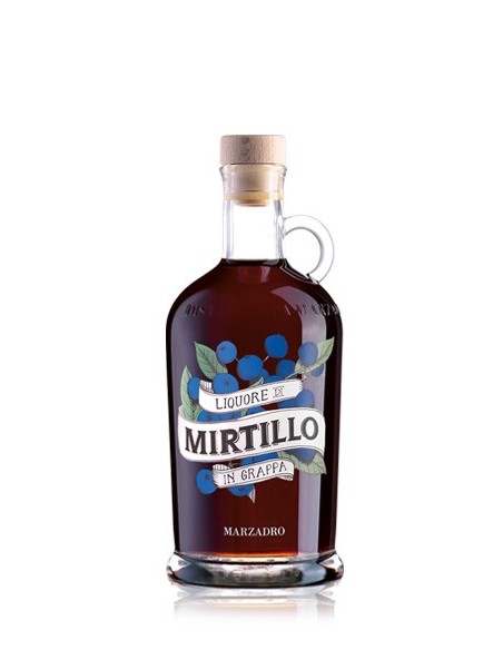 DISTILLERIA MARZADRO LIQUORE MIRTILLO IN GRAPPA - CL 70