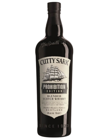 CUTTY SARK PROHIBITION EDITION BLENDED SCOTCH WHISKEY - CL 70