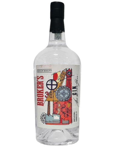 GIN BROKER'S LONDON DRY - LT 1