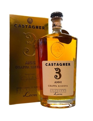 CASTAGNER GRAPPA RISERVA 3 ANNI CON ASTUCCIO - CL 70