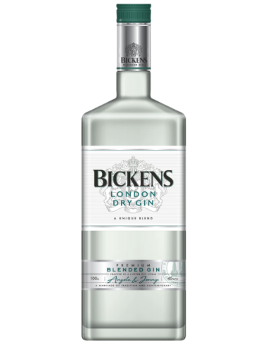 BICKENS LONDON DRY GIN - LT 1