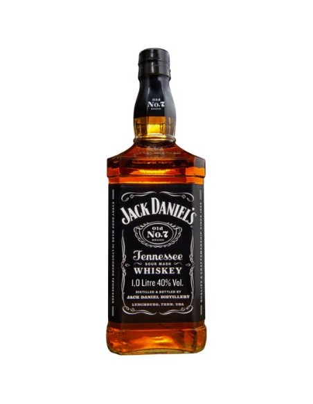 JACK DANIELS TENNESSEE BLACK WHISKY - LT 1