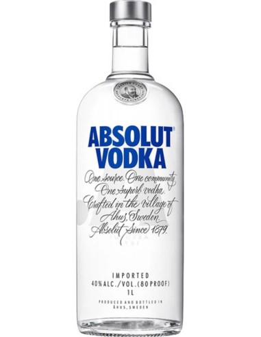VODKA ABSOLUT CLEAR - LT 1