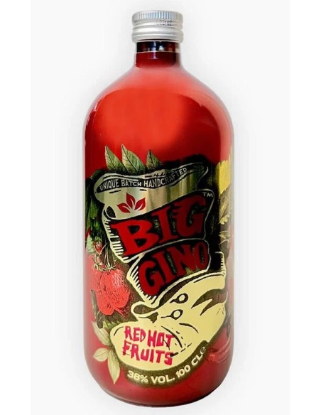 BIG GINO RED HOT FRUITS GIN - LT 1