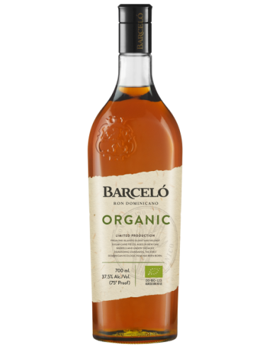 BARCELO' ORGANIC RUM - 1 LT