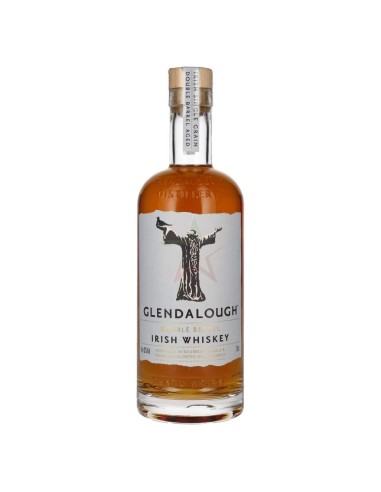GLENDALOUGH DOUBLE BARREL WHISKY - CL 70