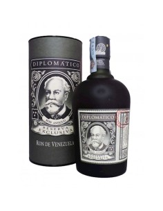 RUM DIPLOMATICO EXCLUSIVE RESERVE 12 YEARS - CL 70 WITH TUBE