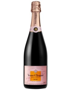 VEUVE CLICQUOT CHAMPAGNE ROSE' - LT 0.75