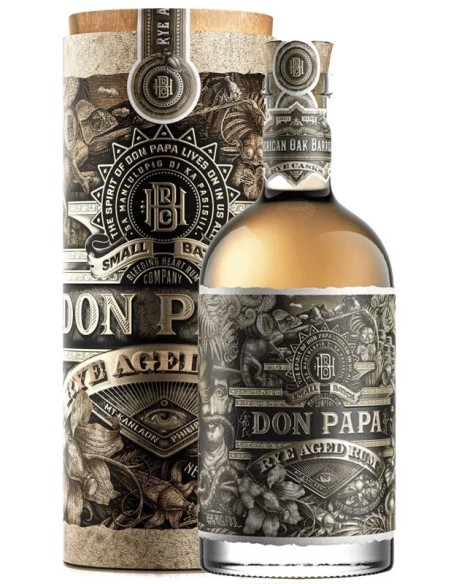 DON PAPA RYE AGED RUM WITH BOX - CL 70