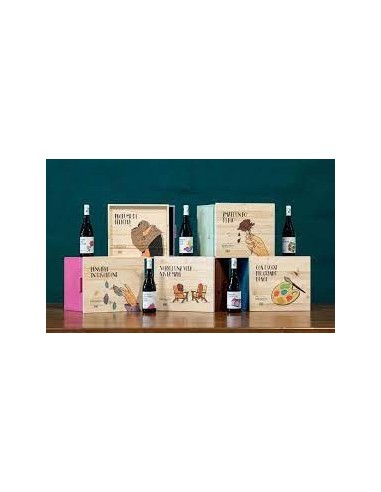 BARSENTO W'HEART! - WOODEN WINE BOX