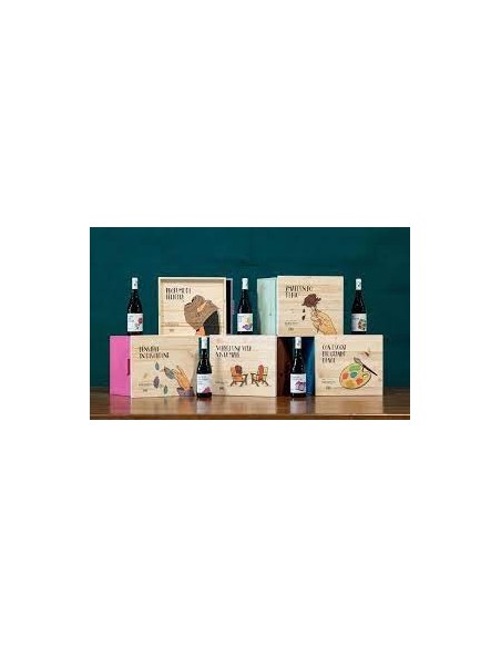 BARSENTO W'HEART! - WOODEN WINE BOX
