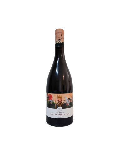 TRICONZA FEDERICO BLEND PRIMITIVO - NERO DI TROIA PUGLIA IGP - LT 0.75