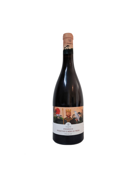 TRICONZA FEDERICO BLEND PRIMITIVO - NERO DI TROIA PUGLIA IGP - LT 0,75